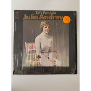 Julie Andrews T.V.'s Fair Julie LP 1972 CBS Records Shrink sticker VG+ Vinyl